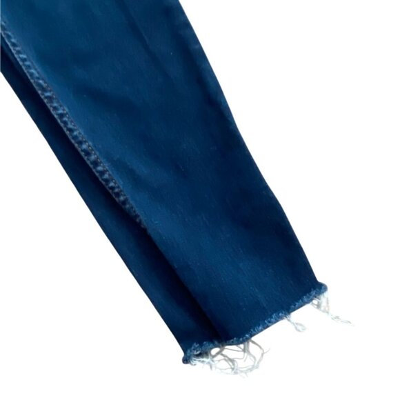 Vigoss Ace Skinny Womens Dark Wash Distressed Denim Jeans-Size 29-GUC - Picture 3 of 8